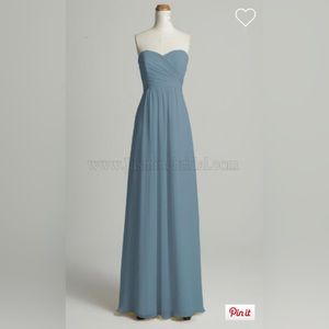 Jasmine Bridal B2 Strapless Dress in Corn Flower, style B2078